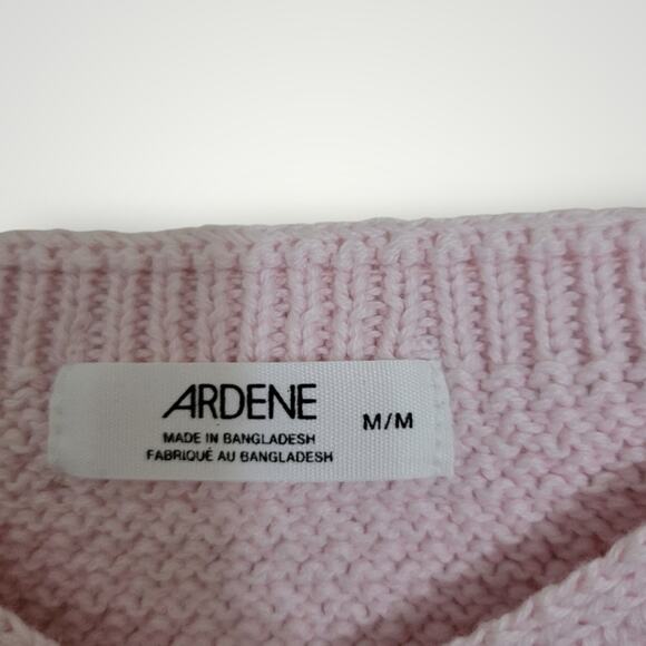 Ardene Strappy Top Medium M Crochet Pink Boho NWT Festival Summer Breazy - Picture 5 of 8